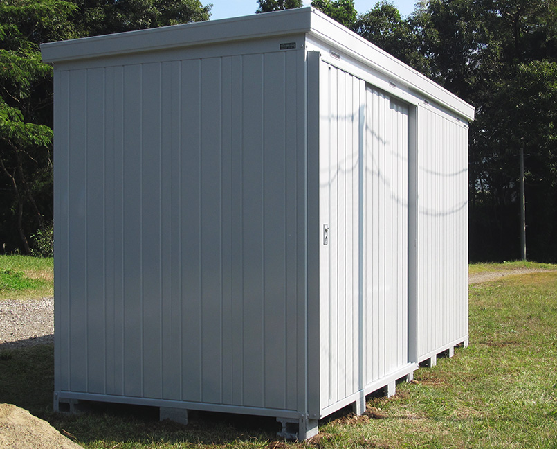 イナバ物置ネクスタ大型NXN-81H（多雪地型）扉色MG【2018組立078  